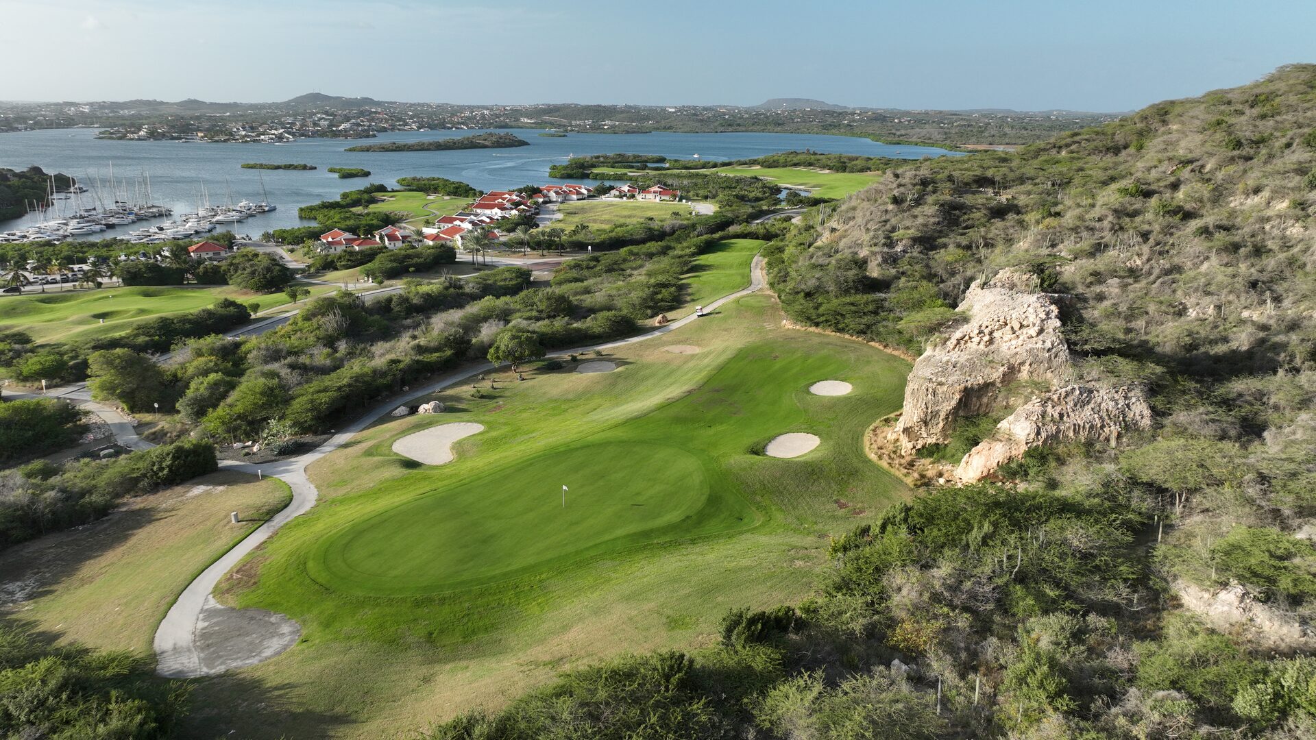 Golf course overview